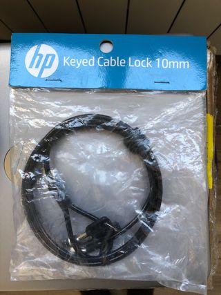 Mini bloqueo de cable y llave HP