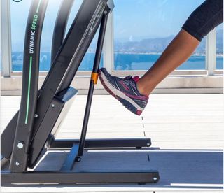 Cinta de correr plegable