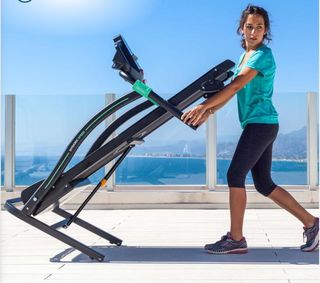 Cinta de correr plegable