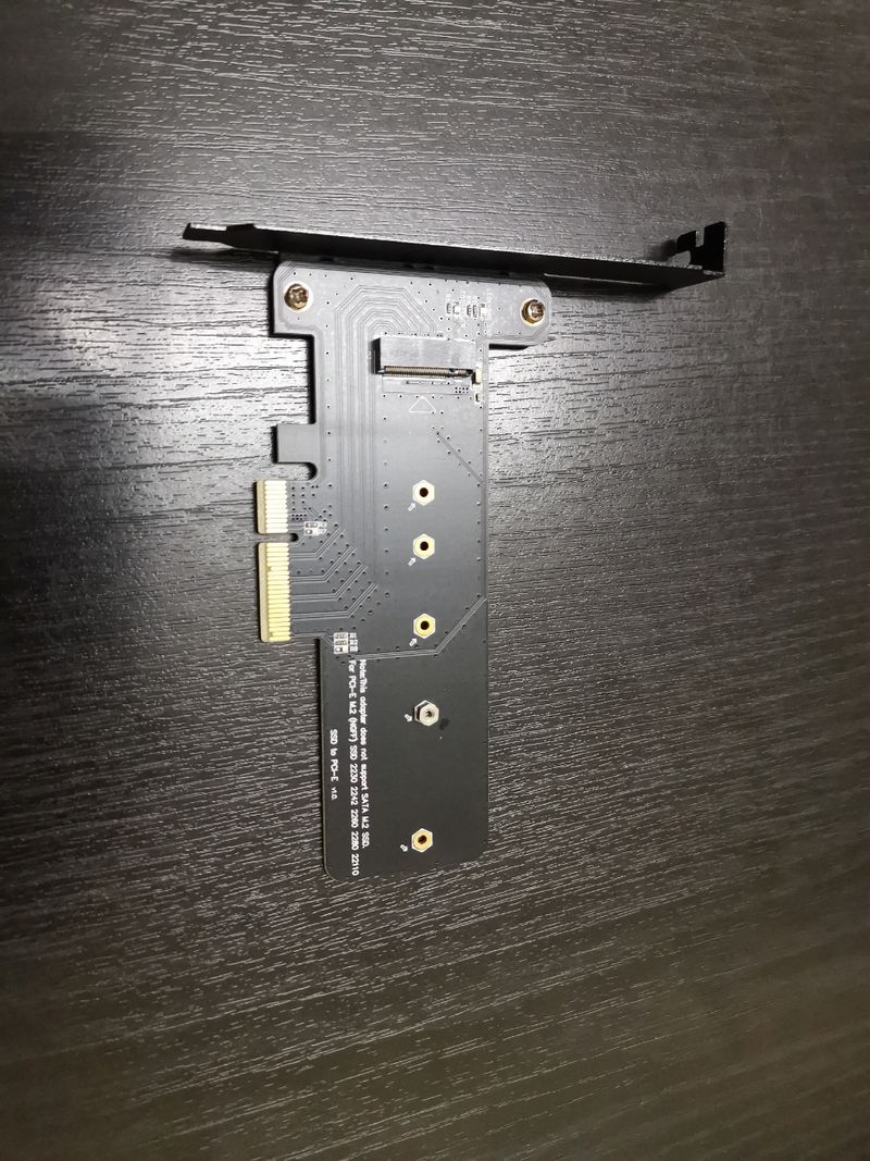Adaptador PCI Express 3.0 para  NVMe M.2