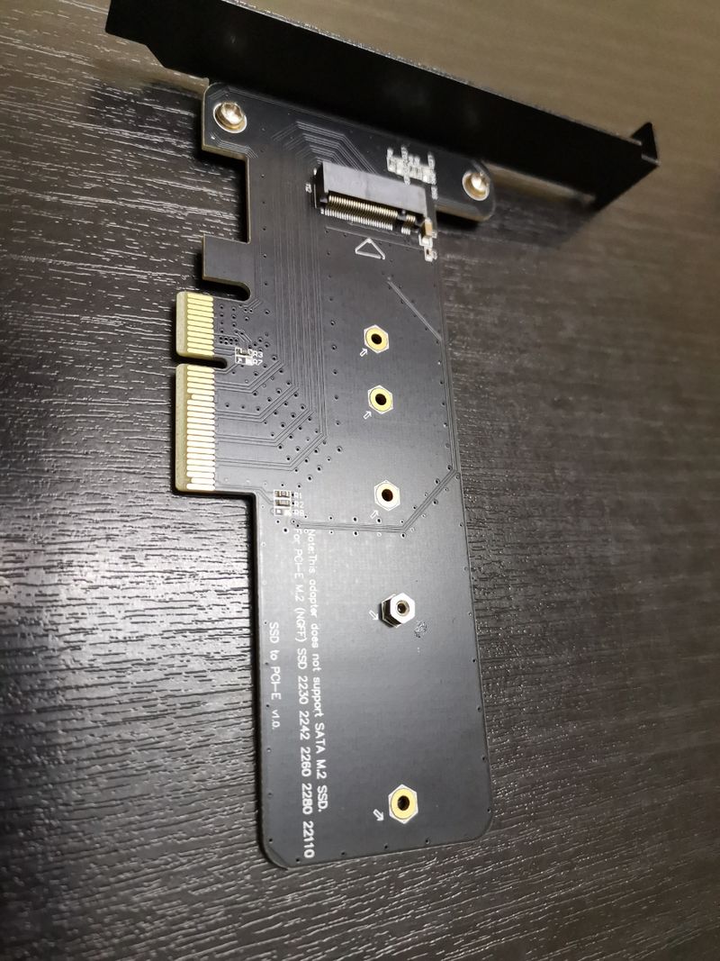 Adaptador PCI Express 3.0 para  NVMe M.2 afbeelding 2