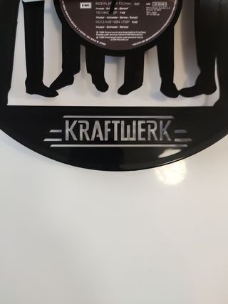 Reloj disco de vinilo Kraftwerk