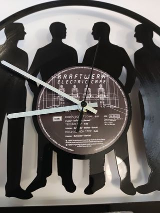 Reloj disco de vinilo Kraftwerk