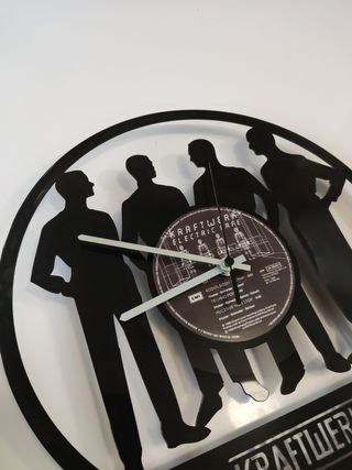 Reloj disco de vinilo Kraftwerk