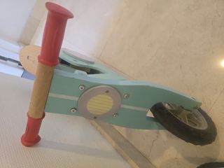 Moto madera niño niña