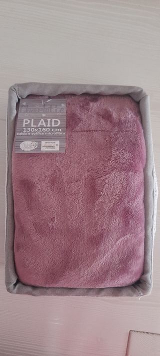Cestino con Plaid