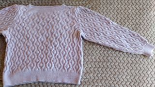 Suéter jersey lila talla M Mango lana