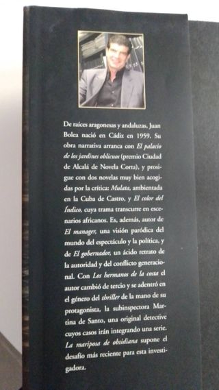 La mariposa de obsidiana de Juan Bolea