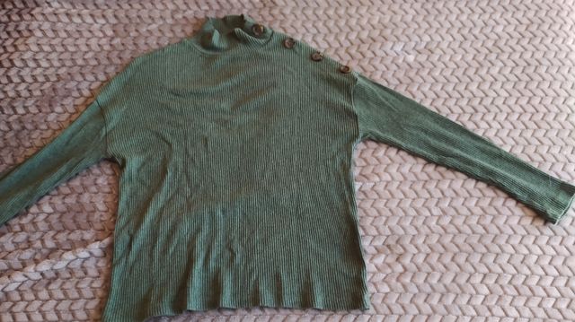 Suéter jersey lana fina suave talla S