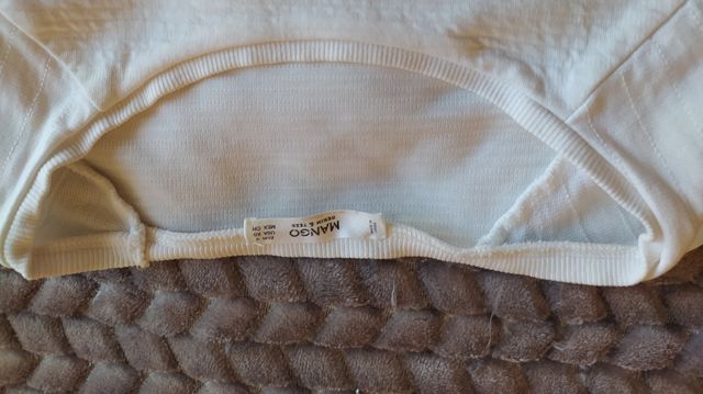 Sudadera fina camiseta Mango New York talla S