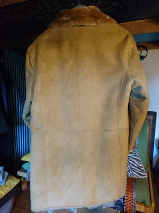 Abrigo de ante El corte inglés