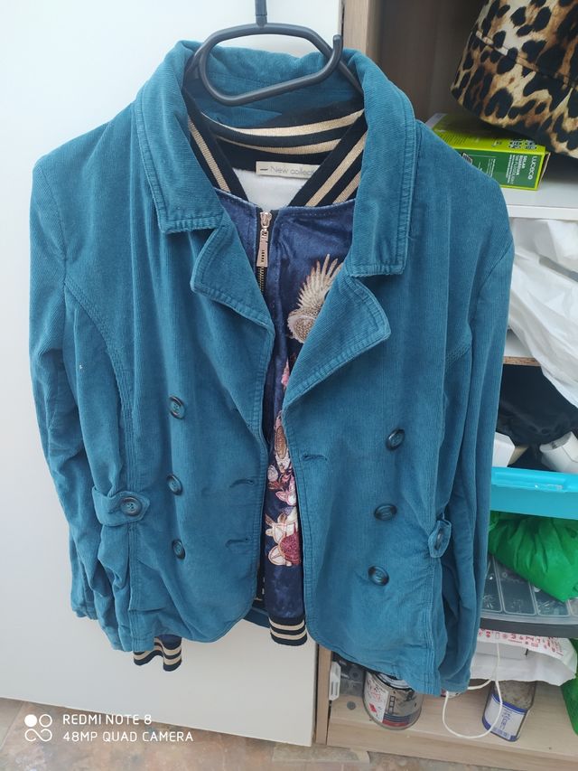 AMERICANA DE PANA AZUL