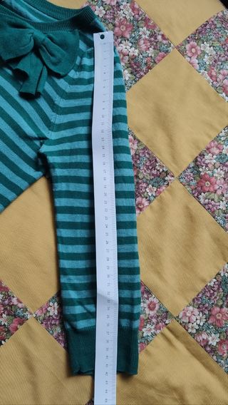 Jersey mujer rayas verdes Springfield