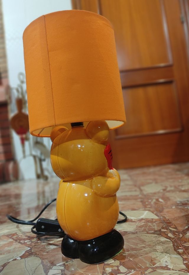 Lampara mesita infantil oso