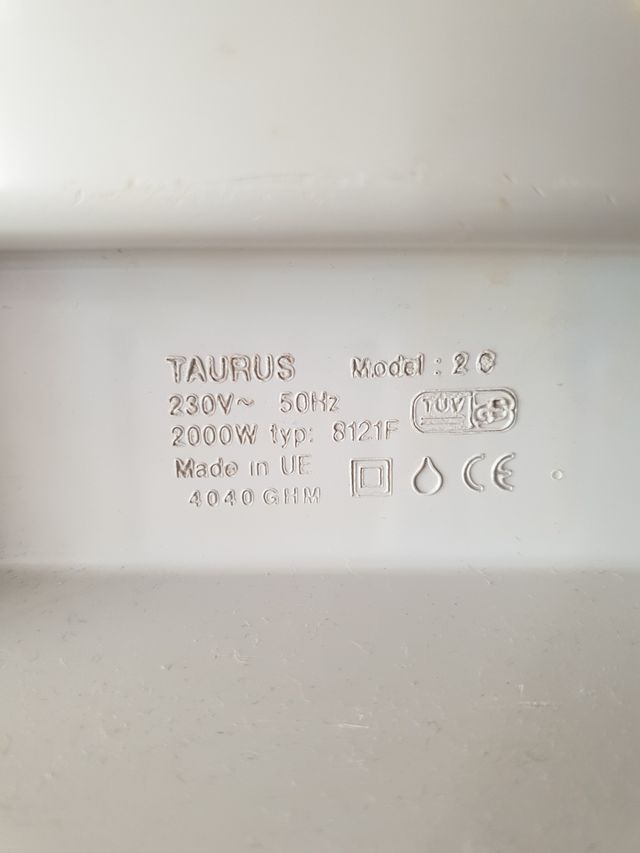 CALEFACTOR AIRE TAURUS TROPICANO C2