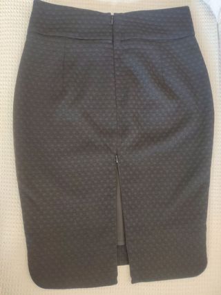 FALDA TUBO NEGRA MASSIMO DUTTI-  T-36