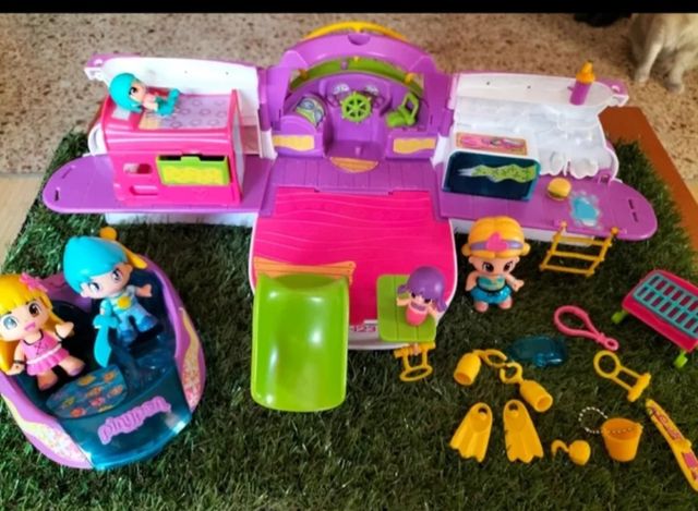 Barco Piny Pon+2 muñecos