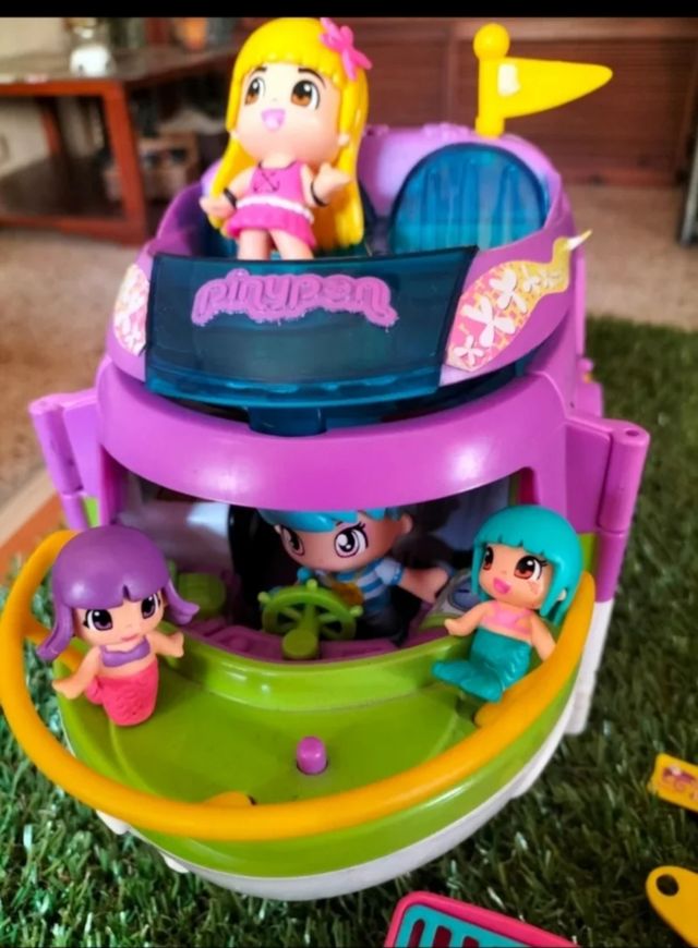 Barco Piny Pon+2 muñecos