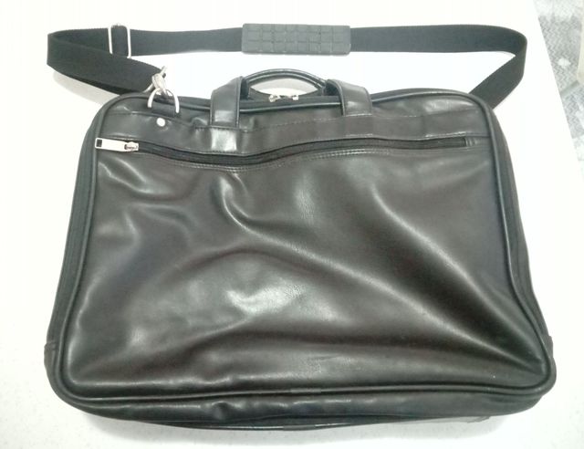 Borsa ufficio portatile in pelle misura grande