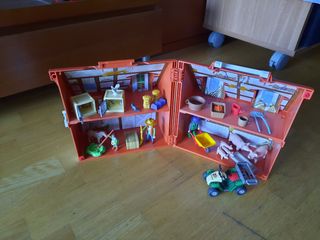 Caja granja playmobil