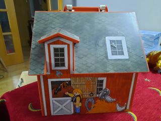Caja granja playmobil