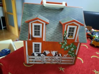 Caja granja playmobil