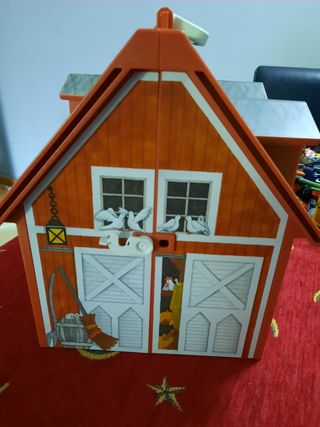 Caja granja playmobil