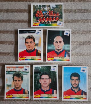 Lote de 368 cromos Mundial futbol Panini 