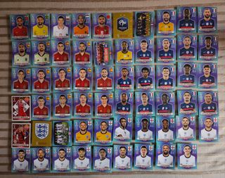 Lote de 368 cromos Mundial futbol Panini 