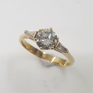 ANILLO ORO 18K BRILLANTES 1.14 CT