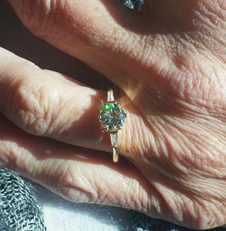 ANILLO ORO 18K BRILLANTES 1.14 CT