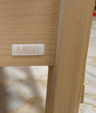 Culla Mibb con ampio cassetto e materasso