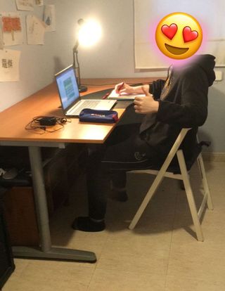 Mesa escritorio Galant ikea