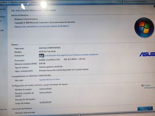 Ordenador de escritorio táctil Asus ET2400XVT