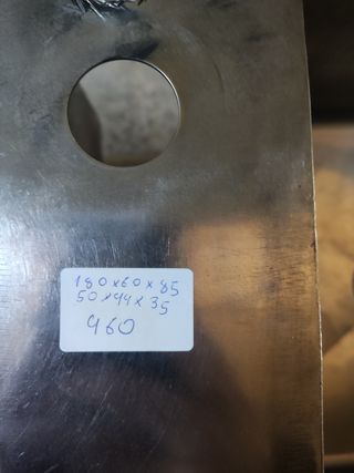 FREGADERO PILA INDUSTRIAL INOX 1'8M