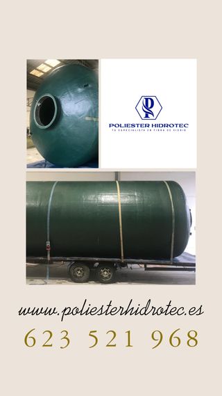 Depósito de Poliéster Horizontal