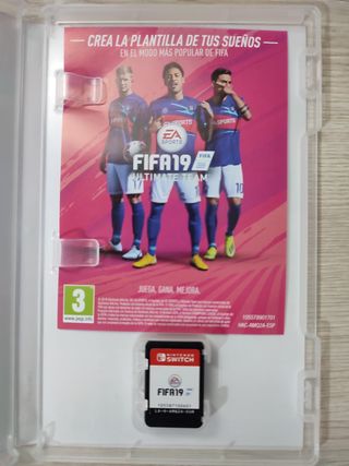 3 Videojuegos: fifa 19,20, 21 para nintendo switch