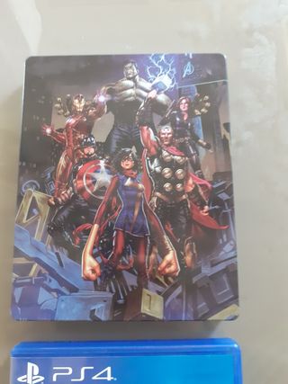  steelbook de avengers PS4 