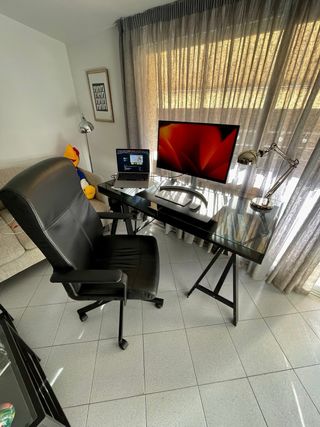 Escritorio Ikea caballetes