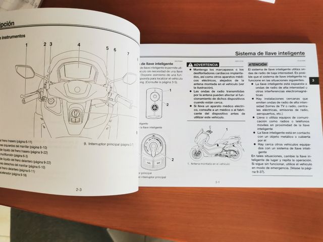 Manual del propietario Yamaha NMax 125