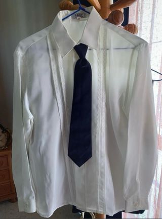 Traje de Comunion Niño Almirante Azul