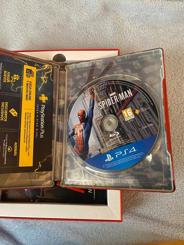 Spiderman edicion especial ps4 numerada