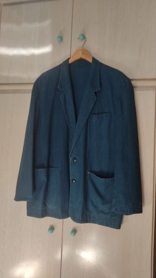 Chaqueta tela vaquera hombre