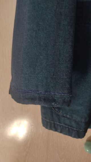 Chaqueta tela vaquera hombre