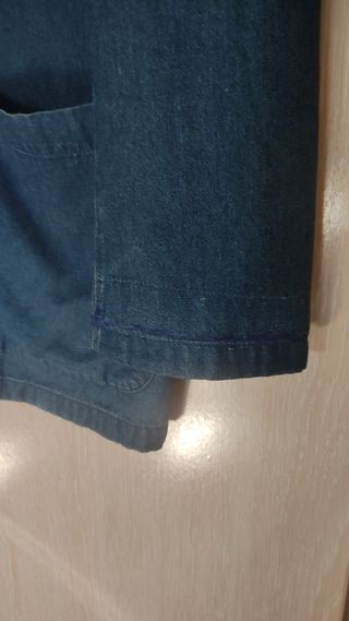 Chaqueta tela vaquera hombre