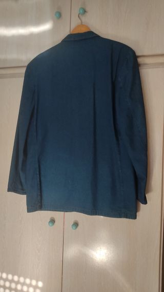 Chaqueta tela vaquera hombre