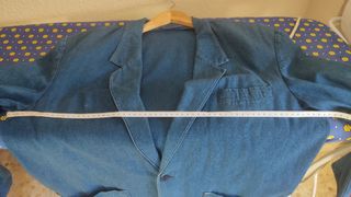 Chaqueta tela vaquera hombre