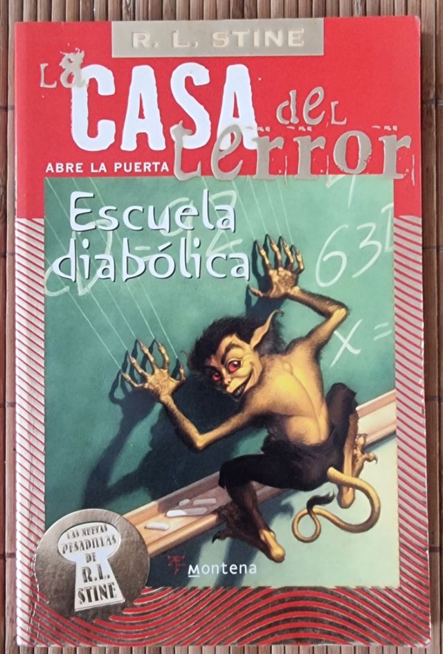 Lote de libros de terror juvenil