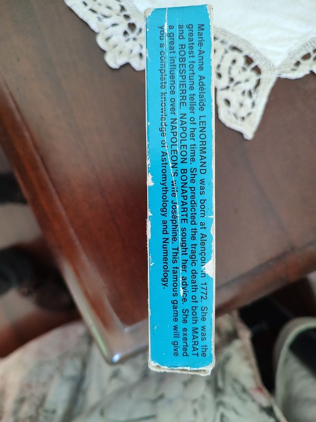 Deck of fortune cards