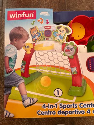 juguete centro deportivo bebe 18meses winfun